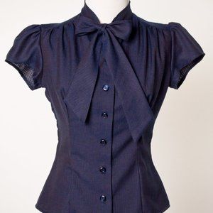 Heart of Haute Estelle Blouse - Black